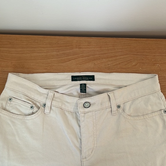 LAUREN RALPH LAUREN Cropped Straight Leg Denim - Picture 4 of 8